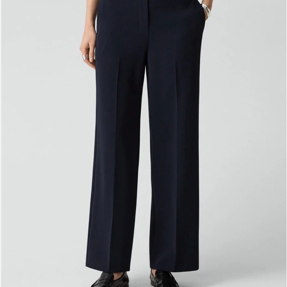 Theory Demetria 2 Classic Blue Dress Pants. Size 4